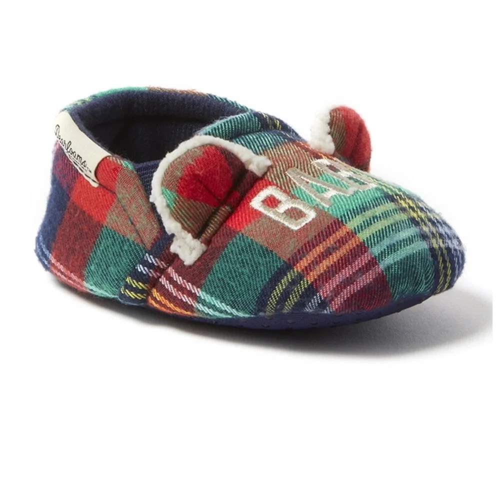 Dearfoams Bear Comfort Slippers, Size Baby